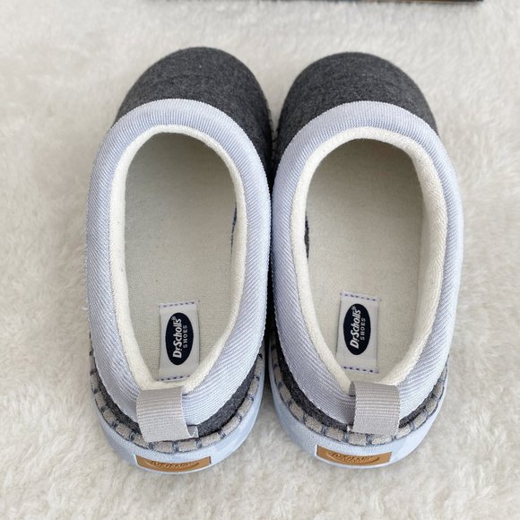 DR. SCHOLL'S Women's Cozy Vibes Slippers, Wool Gray, Size 7.5M / 9.5M - Picture 4 of 6